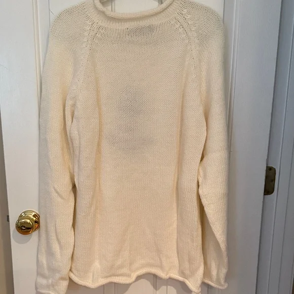 Cream Anchor Sweater - Picture 5 of 8